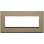 21657.05 Placa (rama) decorativa EIKON EVO 7 module, culoarea bronzo scuro