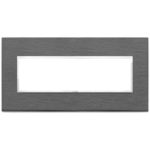 21657.52 Placa (rama) decorativa EIKON EVO 7 module, culoarea ardesia a spacco