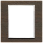 21668.33Накладка (рамка) EIKON EVO на  8 модулей wenge