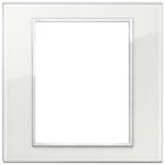 21668.70 Placa (rama) decorativa EIKON EVO 8 module, culoarea bianco diamante