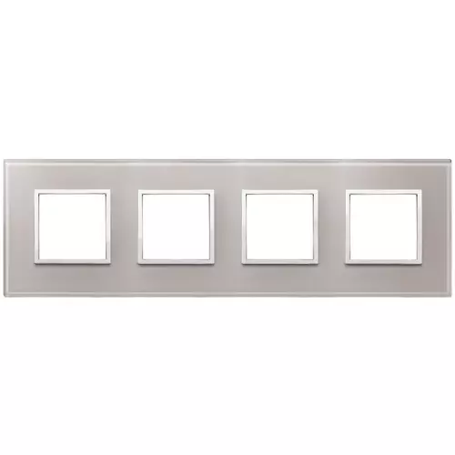 Vimar Placa decorativa EIKON, rama decorativa EIKON EXÉ 8 module