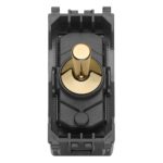 22008.82 Pulsant modular 10A 1 Modul VIMAR Eikon Exe Vintage auriu