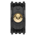 22061.82 Коммутатор Vintage 1M 10A (6 конактов)  OFF посередине золотой