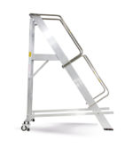 Scara cu platforma din aluminiu