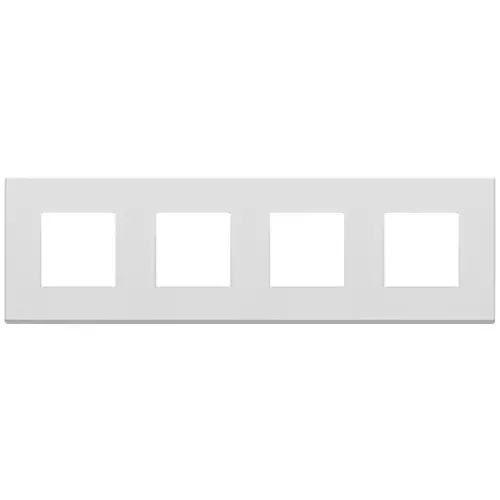 22669.01 Placa (rama) decorativa EIKON EXE 8M (2+2+2+2) bianco matt