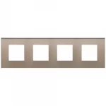 22669.77 Placa (rama) decorativa EIKON EXE 8M (2+2+2+2) opale bruno