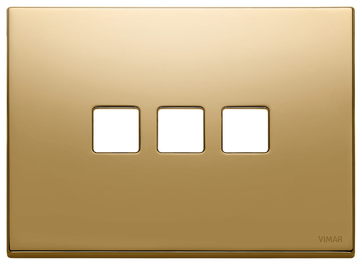 Placa (rama) decorativa pentru intrerupatoare si prize modulare