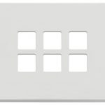 Placa (rama) decorativa pentru intrerupatoare si prize modulare