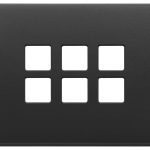 Placa (rama) decorativa pentru intrerupatoare si prize modulare