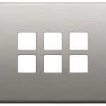 Placa (rama) decorativa pentru intrerupatoare si prize modulare