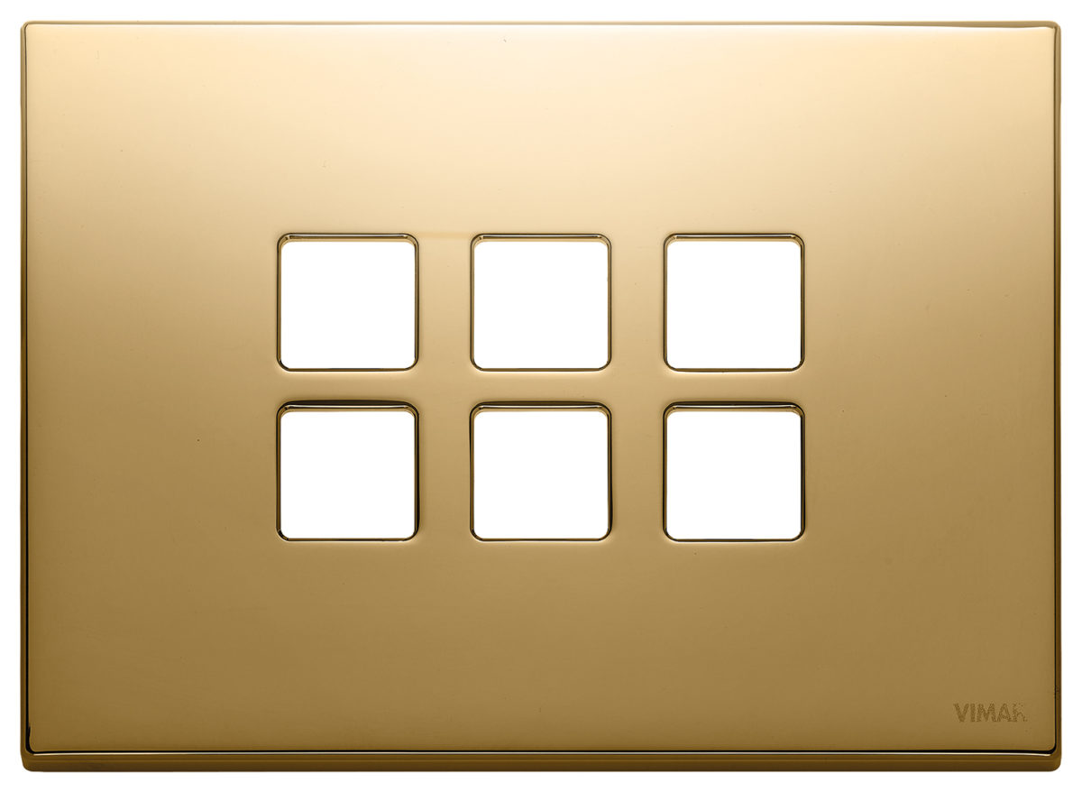 Placa (rama) decorativa pentru intrerupatoare si prize modulare