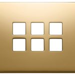 Placa (rama) decorativa pentru intrerupatoare si prize modulare