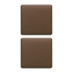 22751.0.12 2 butoane fara simbol VIMAR Eikon Exe Flat bronz