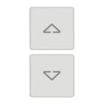 22751.2.01 Две накладки на клавиши со стрелками VIMAR Eikon Exe Flat белые