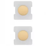 22751.RN.82 2 Taste p/u mecan. iluminabil, NA, Gold, By ME/KNX, VIMAR Eikon Exe Tondo