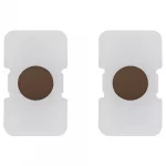 22761.RN.12 Две механические клавиши с подсветкой, Bronze, VIMAR, Eikon Tondo