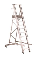 Scara cu platforma din aluminiu