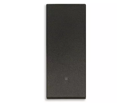 30010.G Кнопка NO/NC 10A 1M черная, Vimar LINEA