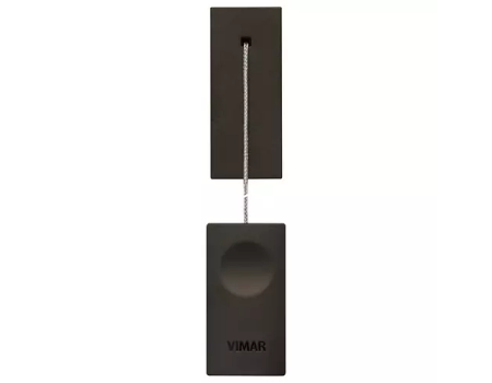 30054.G Кнопка со шнуром NO/NC 10A 1M черная, Vimar LINEA