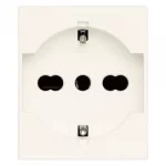 30210.B Priza 2P+E 16A Universala alba 2m, Vimar LINEA