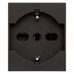 Priza universala neagra vimar linea