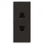 Priza standard USA EU neagra