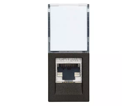 priza rj45 cat6 neagra, vimar linea, priza internet modulara, priza calculator, розетка интернетная, розетка компьютерная rj45 cat6