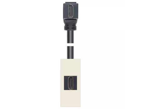 priza hdmi cu cablu alba