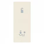 intrerupator cu indicator stare camera alb sistem modular