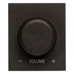 variator volum negru vimar linea