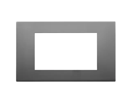 Placa (rama) decorativa 4m culoarea metal satin inox, Vimar LINEA