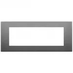 Placa (rama) decorativa 7m culoarea metal satin inox, Vimar LINEA