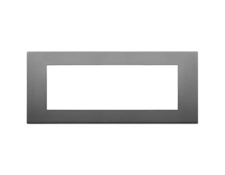 Placa (rama) decorativa 7m culoarea metal satin inox, Vimar LINEA