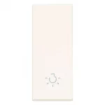 31000.LB Tasta modulara in-line symbol iluminat 1M alba, Vimar LINEA