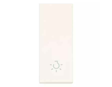 31000.LB Tasta modulara in-line symbol iluminat 1M alba, Vimar LINEA