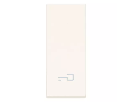 31000.PB Tasta modulara in-line symbol cheie 1M alba, Vimar LINEA