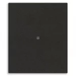 31000A.2G Накладка модульная аксиальная черная 2M, Vimar LINEA