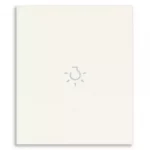 31000A.2LB Tasta modulara axiala 2M simbol iluminat alb, Vimar LINEA