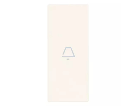 31000A.CB Tasta modulara axiala simbol clopotel 1M alba, Vimar LINEA