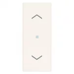 31000A.FB Tasta modulara axiala symbol arrow 1M alba, Vimar LINEA