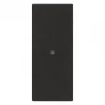 31000A.G Накладка модульная аксиальная 1M черная, Vimar LINEA