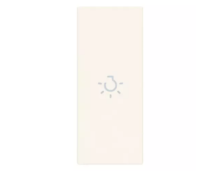 31000A.LB Tasta modulara axiala symbol iluminat 1M alba, Vimar LINEA