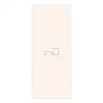 31000A.PB Накладка модульная аксиальная со значком ключа белая 1M, Vimar LINEA