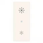 31000A.RB Tasta modulara axiala symbol dimmer 1M alba, Vimar LINEA