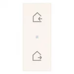 31000A.SB Накладка модульная аксиальная со значком сценария белая 1M, Vimar LINEA