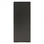 31000S.G Накладка модульная in-line с нижней подсветкой черная 1M, Vimar LINEA