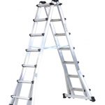 Scara telescopica de dimensiuni mari