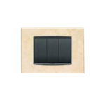 20653.B57 Placa (cadru) din piatră naturală EIKON pentru 3 module pietra gerusalemme