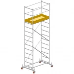 schela din aluminiu modulara cu prindere cu cleme millenium svelt, schela metalica, строительные леса из алюминия