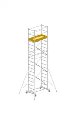 schela din aluminiu modulara cu prindere cu cleme millenium svelt, schela metalica, строительные леса из алюминия